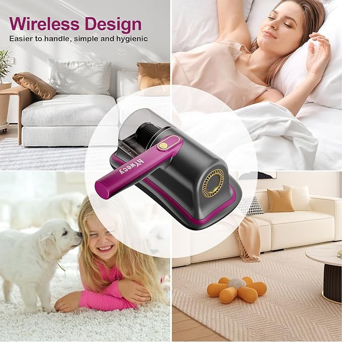 Wireless Smart Dust & Mite Vacuum Cleaner