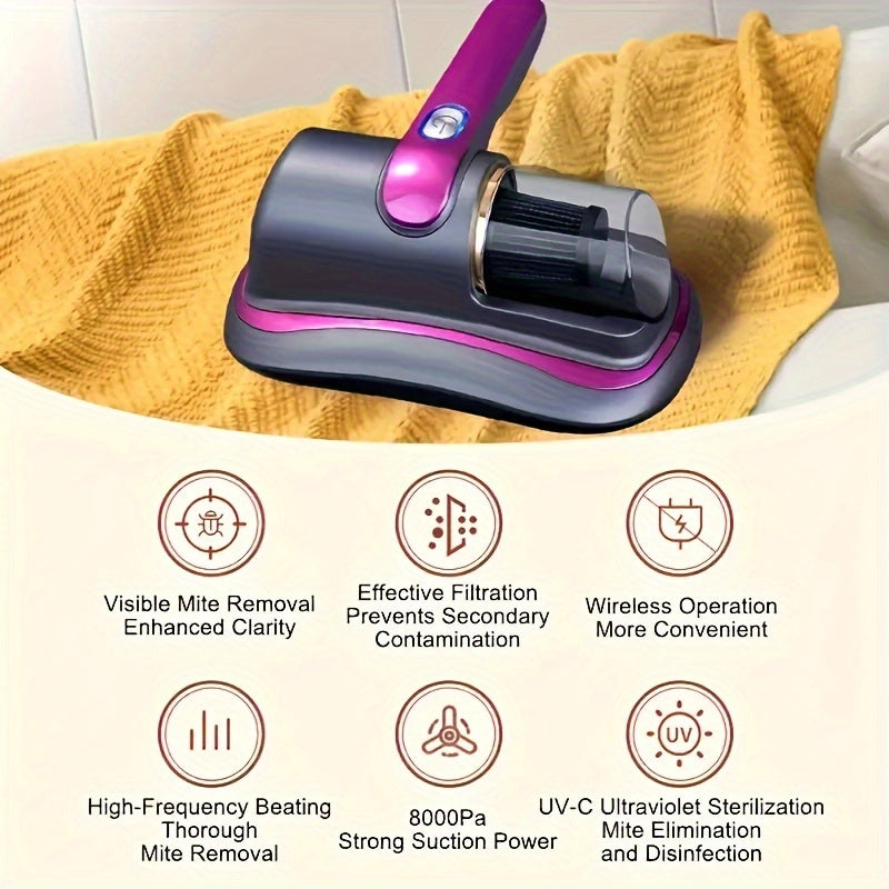 Wireless Smart Dust & Mite Vacuum Cleaner