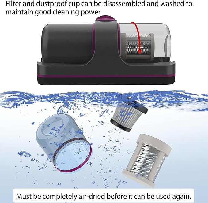 Wireless Smart Dust & Mite Vacuum Cleaner