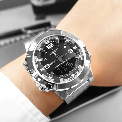 New Year Offer 50% OFF | New Model | Casio Analogue Digital  Stainless Steel Watch