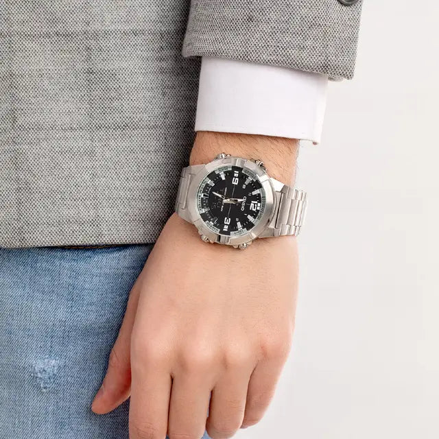 New Year Offer 50% OFF | New Model | Casio Analogue Digital  Stainless Steel Watch