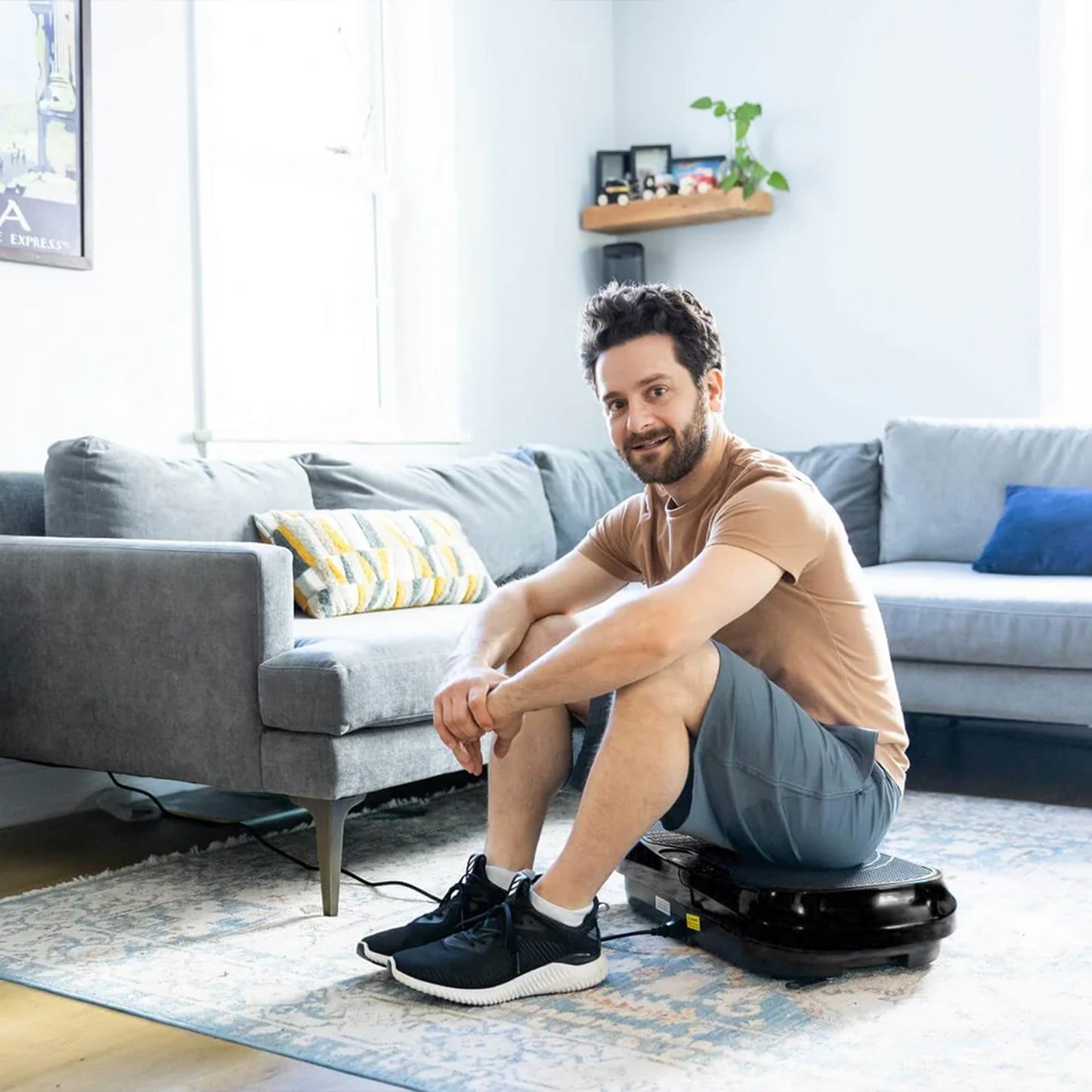 Weight Loss Vibration Machine with bluetooth |  At Home Full Body Workout Machine